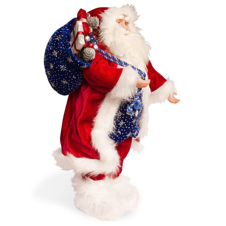 Buy Christmas Decor > Figurines > Santa > Fabric by BestPysanky Online Gift Ship