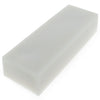 Bees Wax White Triple Filtered Rectangle Beeswax Bar 1 oz in White color Rectangle