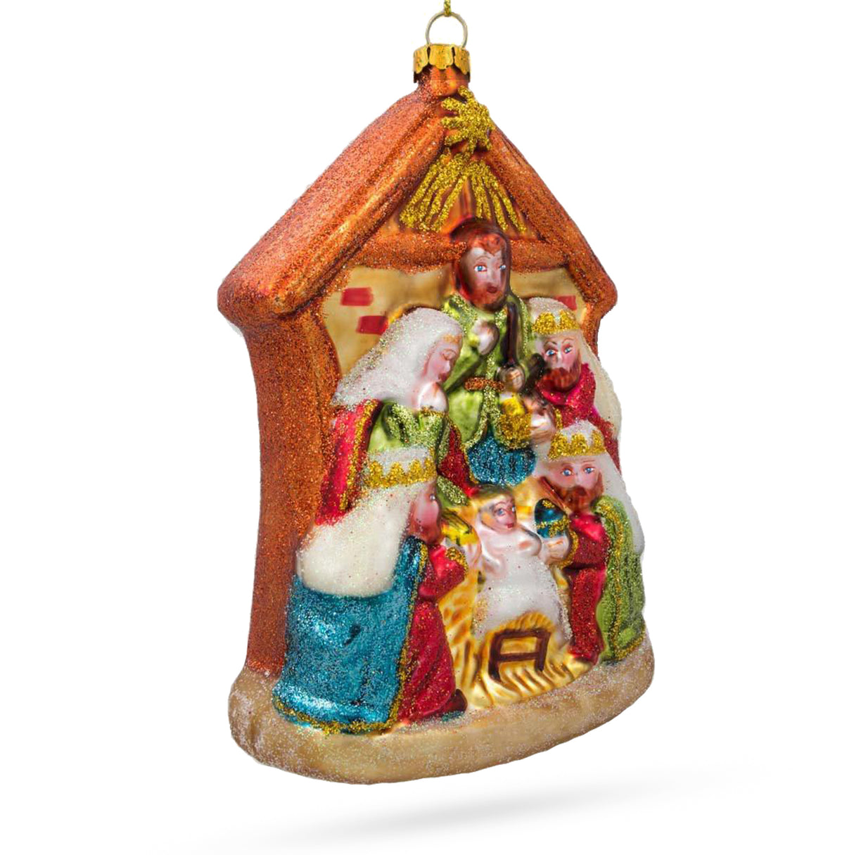 Buy Christmas Ornaments Religious Nativity by BestPysanky Online Gift Ship