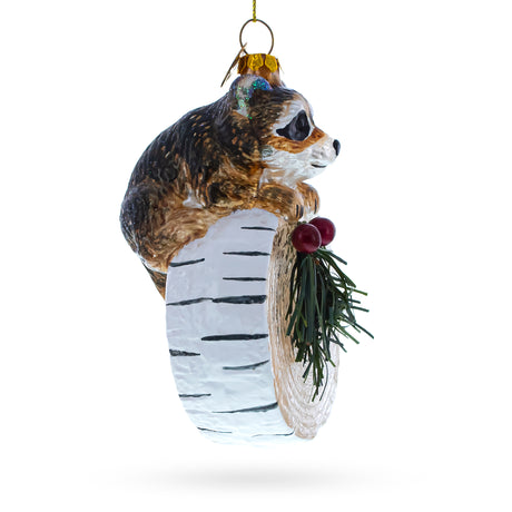 Buy Christmas Ornaments Animals Racoons by BestPysanky Online Gift Ship