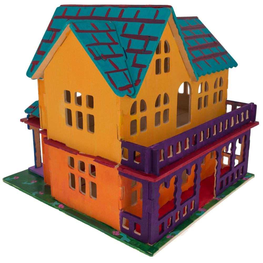 Shop Family Home House Building Model Kit Wooden 3D Puzzle. Wood Toys 3D Puzzles for Sale by Online Gift Shop BestPysanky