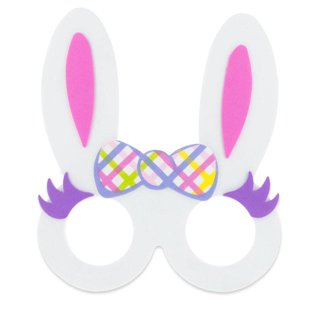 Set of 3 Easter Bunny Ears Foam Glasses ,dimensions in inches: 1.5 x 8 x 6