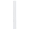 Wood Arial Font White Painted MDF Wood Letter I (6 Inches) in White color