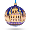 Glass Budapest Parliament, Hungary Glass Ball Christmas Ornament 4 Inches in Multi color Round