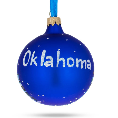 Buy Christmas Ornaments Travel North America USA Oklahoma by BestPysanky Online Gift Ship