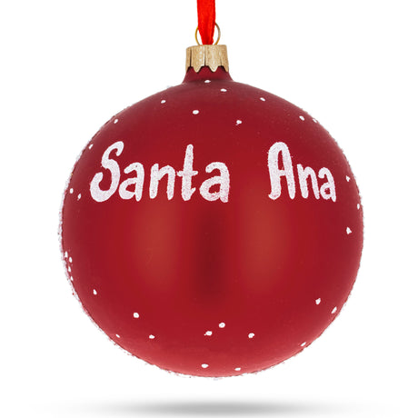 Buy Christmas Ornaments Travel North America USA California Santa Ana by BestPysanky Online Gift Ship