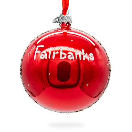 Buy Christmas Ornaments Travel North America USA Alaska Fairbanks by BestPysanky Online Gift Ship