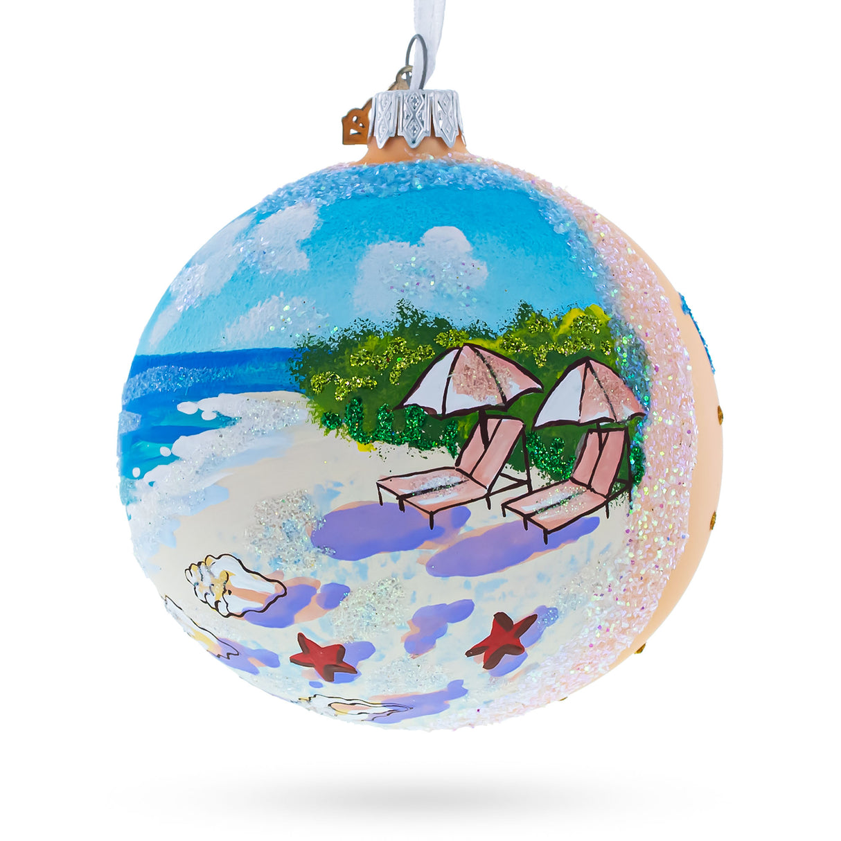 Buy Christmas Ornaments Travel North America Turks and Caicos by BestPysanky Online Gift Ship