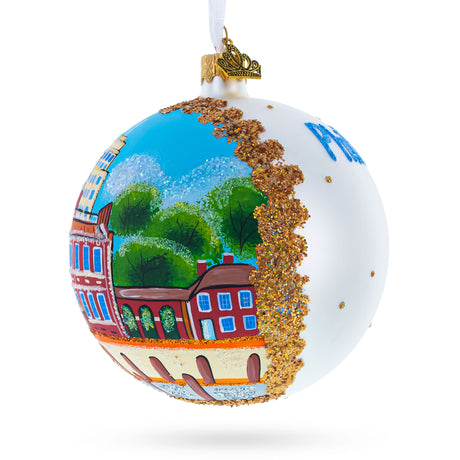 Buy Christmas Ornaments Travel North America USA Pennsylvania Philadelphia by BestPysanky Online Gift Ship