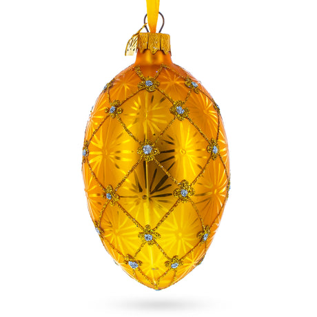 Buy Christmas Ornaments Glass Eggs Royal Imperial Geometrical by BestPysanky Online Gift Ship