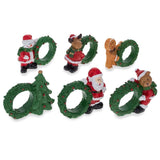 Buy Christmas Decor Tableware Napkin Rings by BestPysanky Online Gift Ship