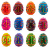 Buy Easter Eggs Wooden Set of 3+ by BestPysanky Online Gift Ship