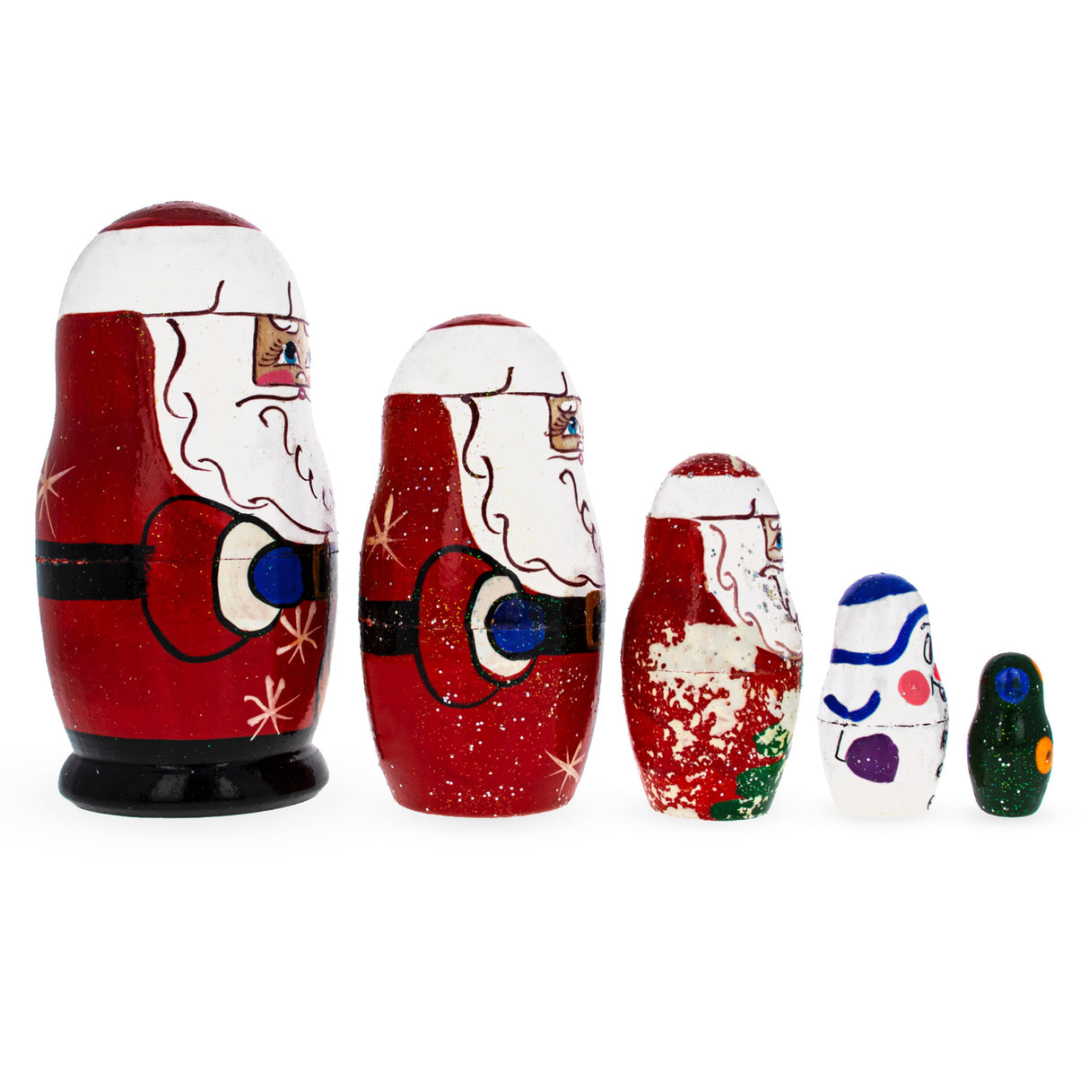 Buy Nesting Dolls Santa by BestPysanky Online Gift Ship