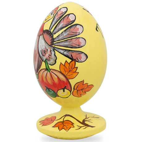 Buy Easter Eggs Wooden By Theme Thanksgiving by BestPysanky Online Gift Ship
