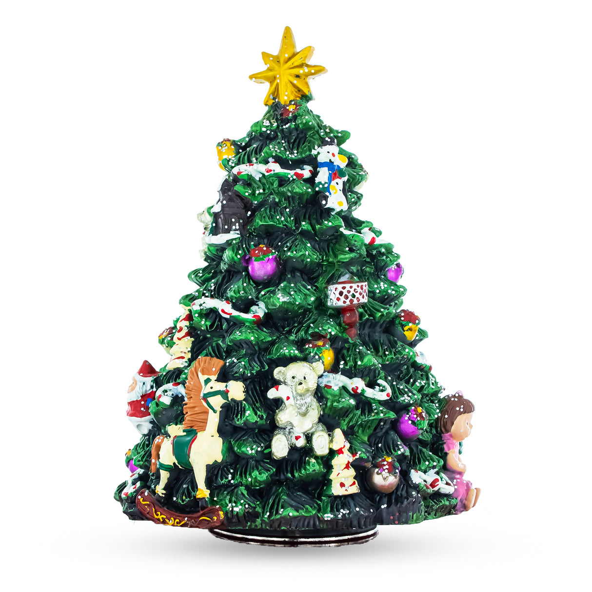 Buy Musical Figurines Tabletop Christmas Trees by BestPysanky Online Gift Ship