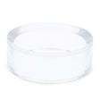 Plastic Round Clear Plastic Egg Stand Holder Display 0.6 Inches Tall in Clear color Round