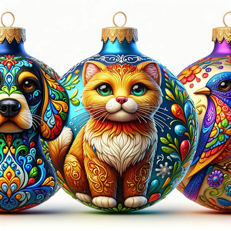 Animal Christmas Ornaments