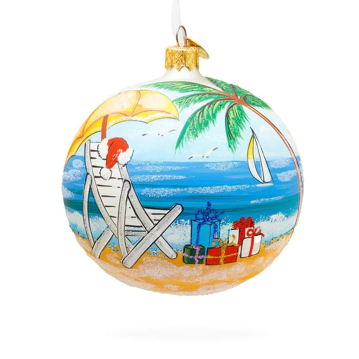 Beach Vacation Christmas Ornaments