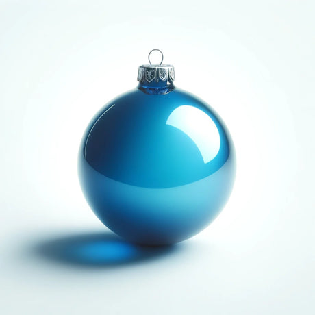 Blue Christmas Ornaments