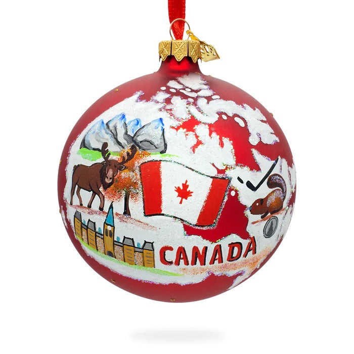 Canadian Travel Christmas Ornaments