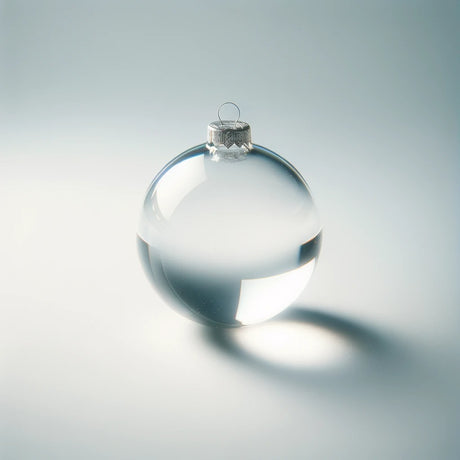 Clear Christmas Tree Ornaments