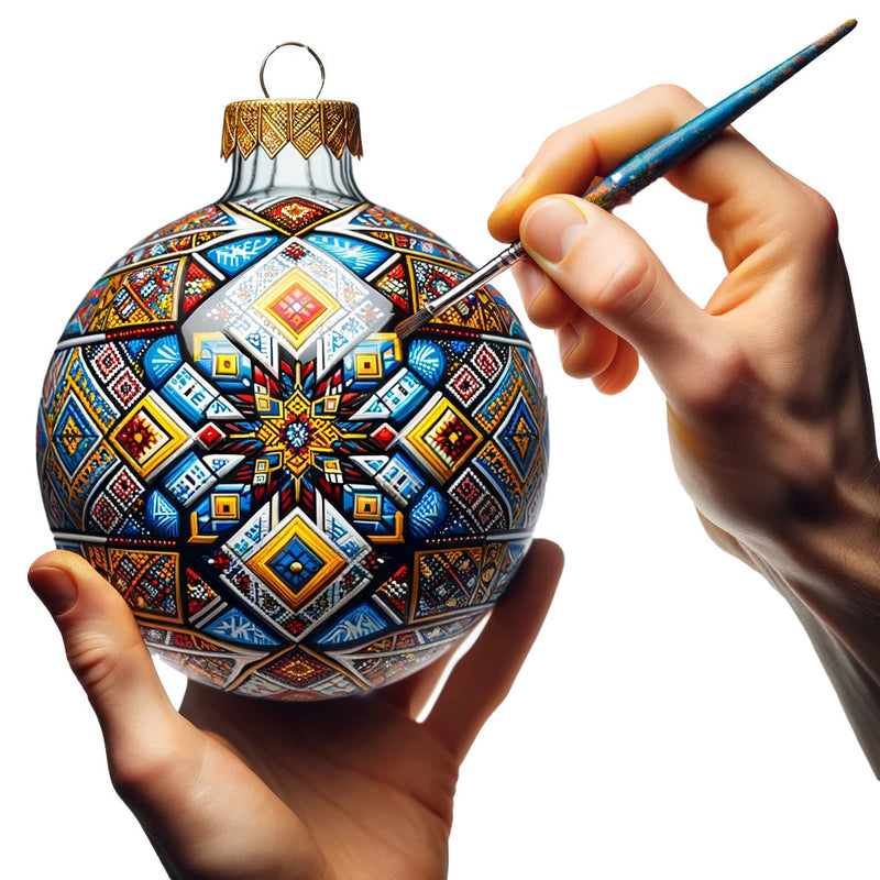 Custom Glass Christmas Ornaments