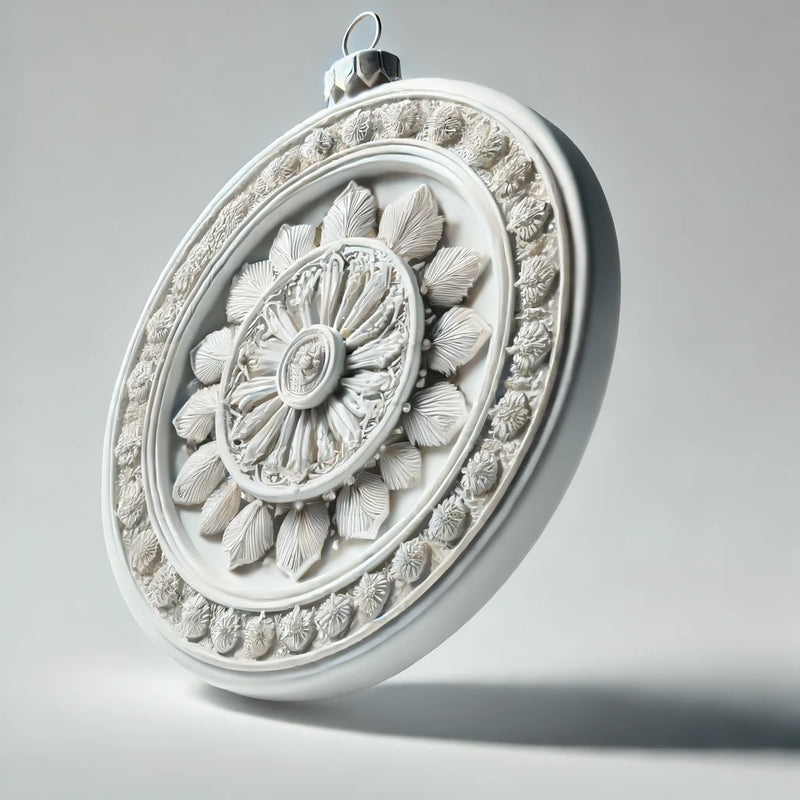 Disc Shape Christmas Ornaments