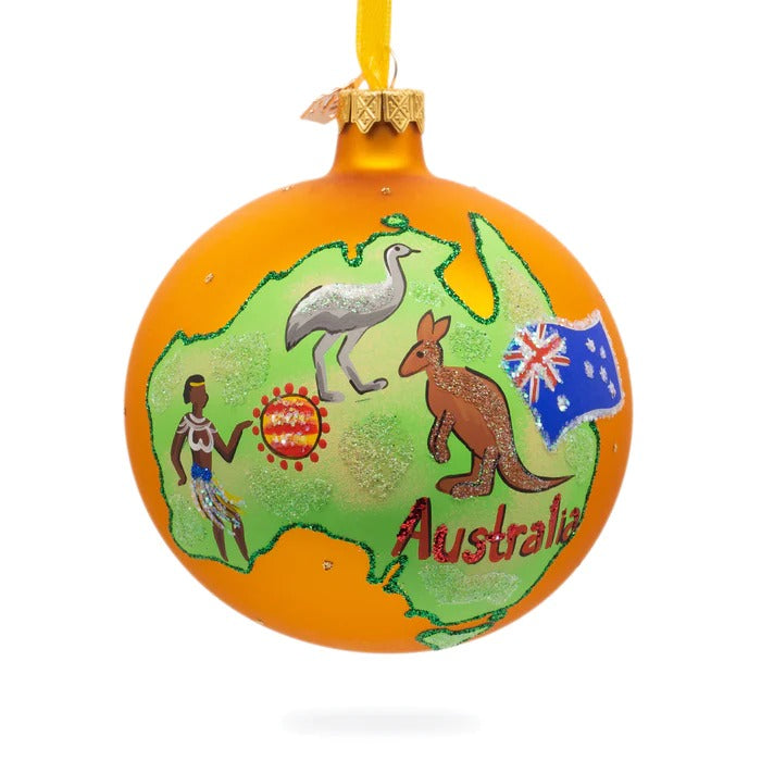 Oceania Glass Christmas Ornaments
