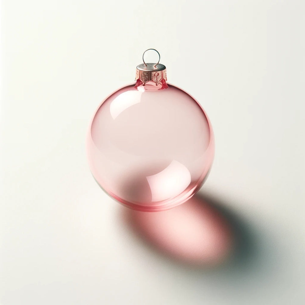 Pink Ornaments | Glass, Hand-Painted Balls, Eggs & Figurines