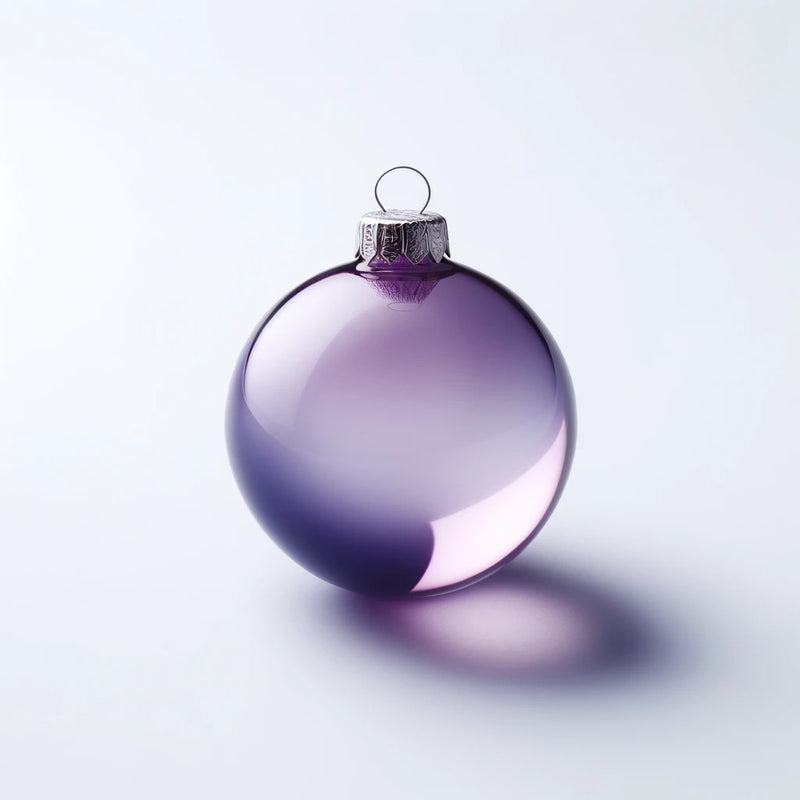 Purple Christmas Ornaments