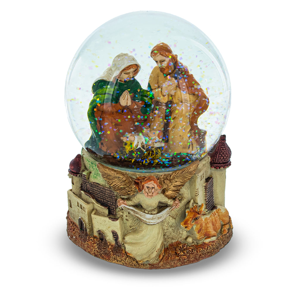Nativity Snow Globes | Religious Christmas Water Globes & Music Boxes
