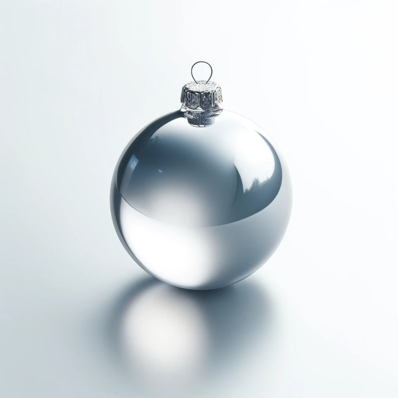 Silver Christmas Ornaments