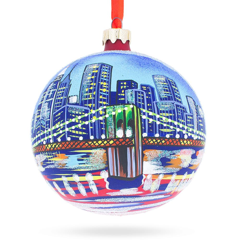 USA Cities Christmas Tree Ornaments