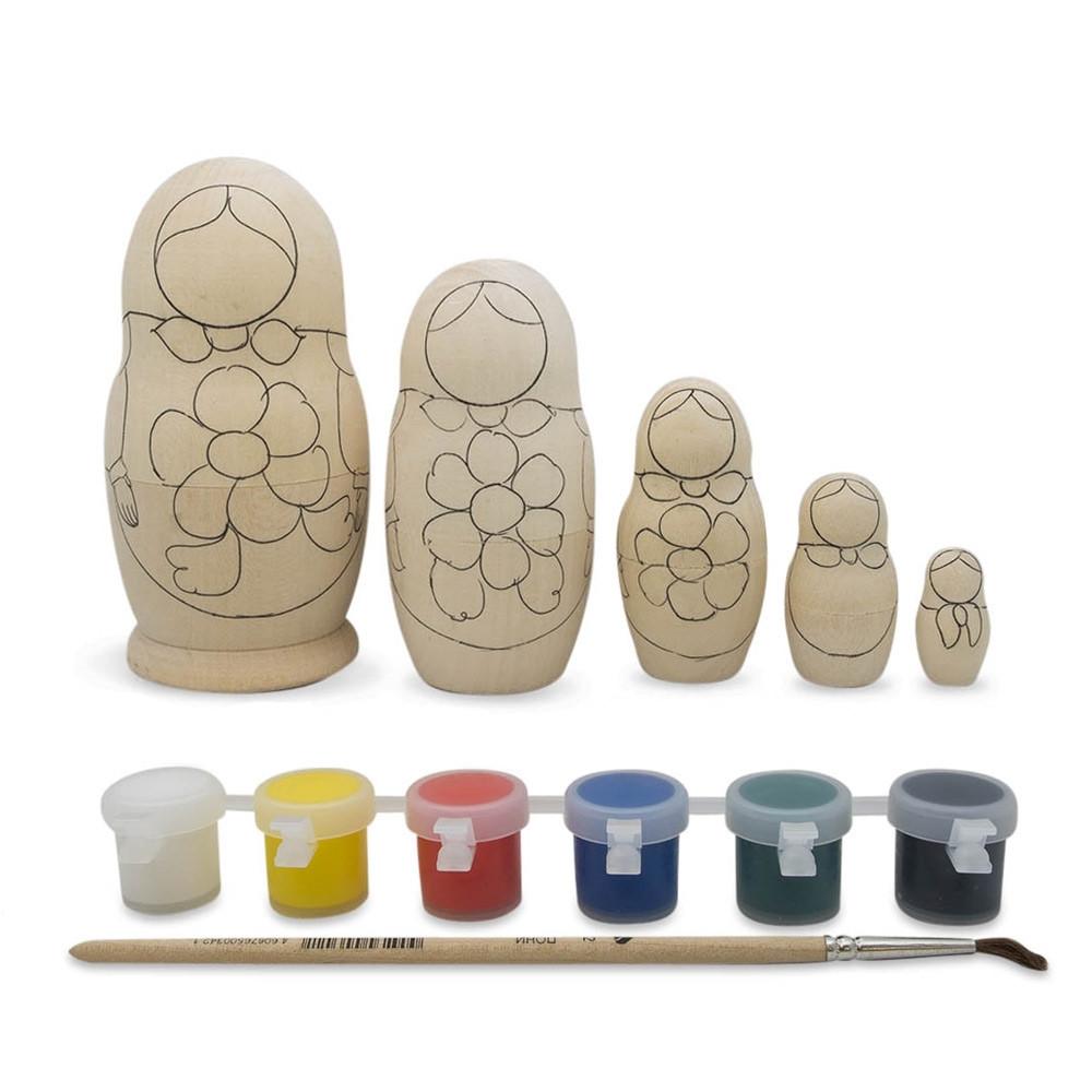 Unfinished Nesting Dolls | DIY Blank & Wooden Matryoshka Kits