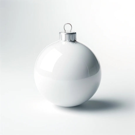 White Christmas Ornaments