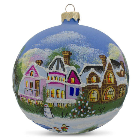 Winter Village Christmas Tree Ornaments