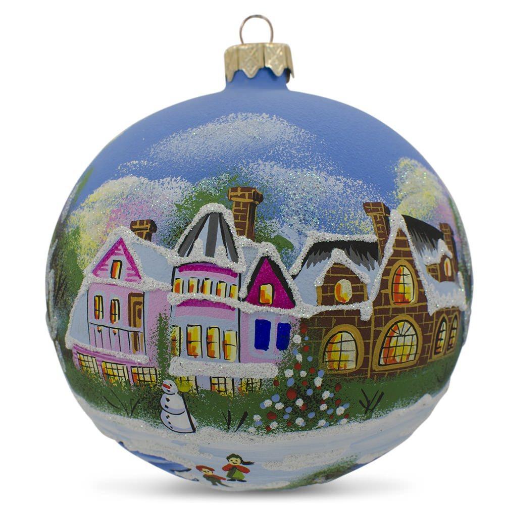 Winter Village Christmas Ornaments