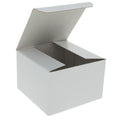 White Glossy Paper Gift Box 3 x 3 x 6 Inches in White color
