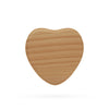 Unfinished Unpainted Wooden Heart Shape Plaque DIY Unpainted Craft 6 Inches in Beige color, Heart shape