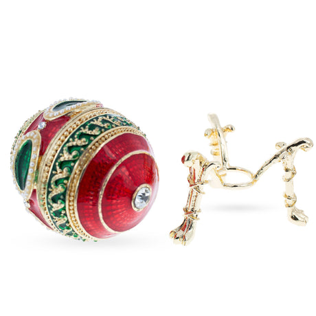 Shop 1914 Mosaic Royal Imperial Easter Egg 2.6 Inches. Buy Royal Royal Eggs Imperial  Oval  for Sale by Online Gift Shop BestPysanky Faberge replicas Imperial royal collectible Easter egg decorative Russian inspired style jewelry trinket box bejeweled jeweled enameled decoration figurine collection house music box crystal value for sale real