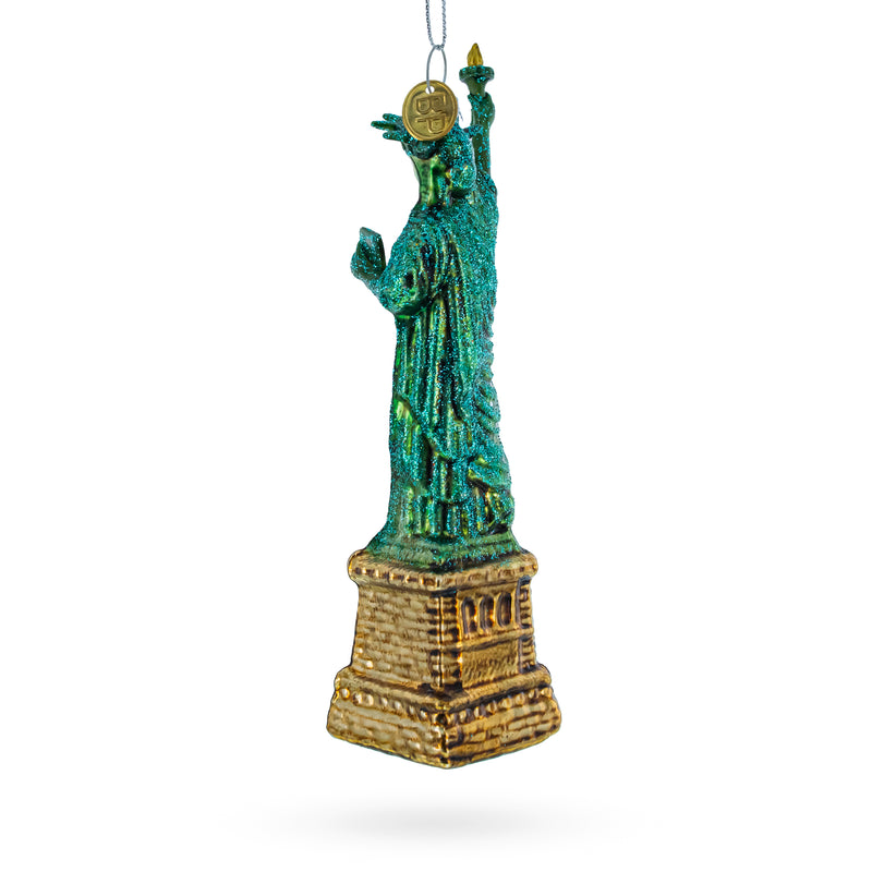Buy Online Gift Shop Statue of Liberty New York - Premium Blown Glass Christmas Ornament
