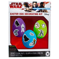 40 Cartoon Character Stickers Easter Egg Decorating Kit in Multi color