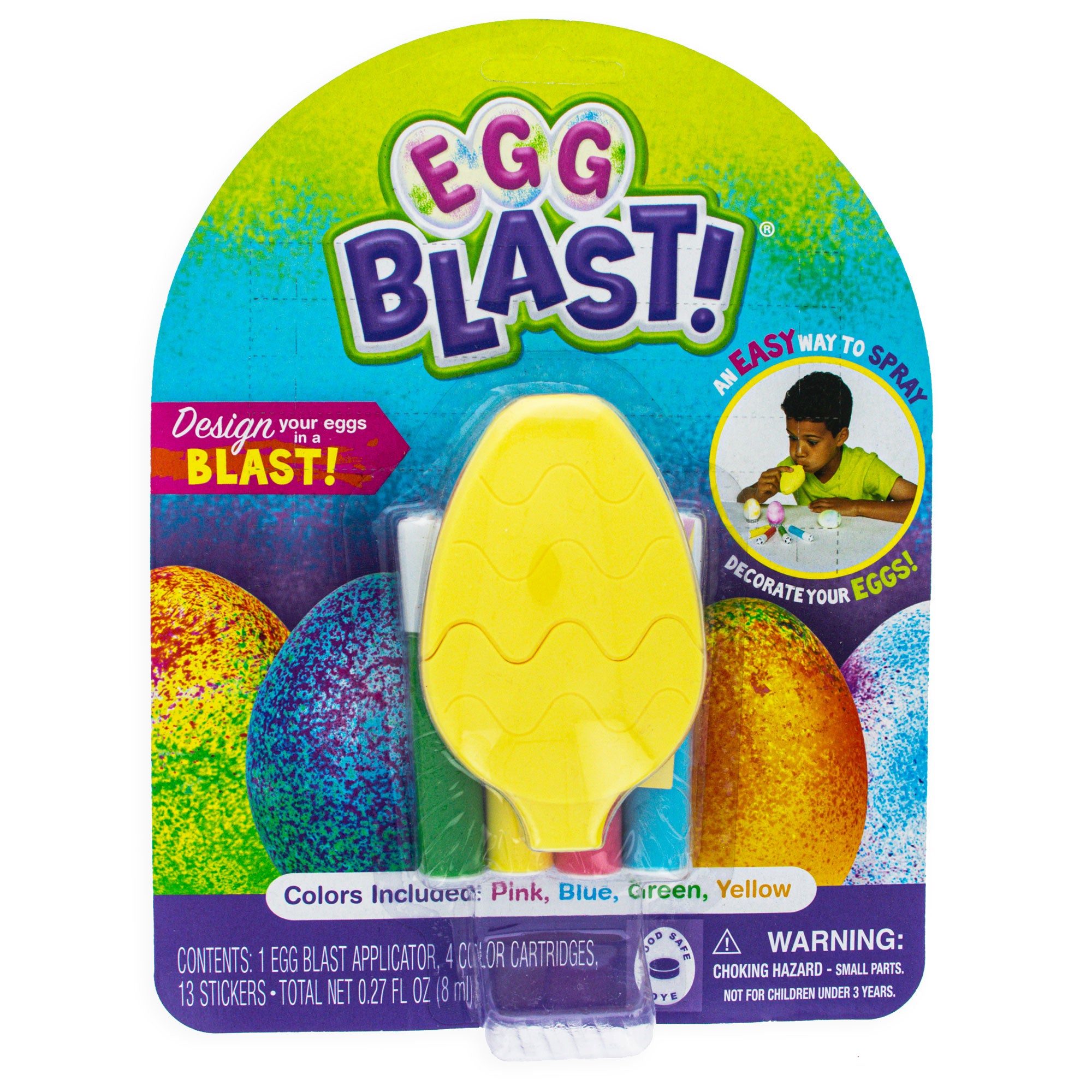 Egg Blast Easter Egg Decorating Kit in Multi color