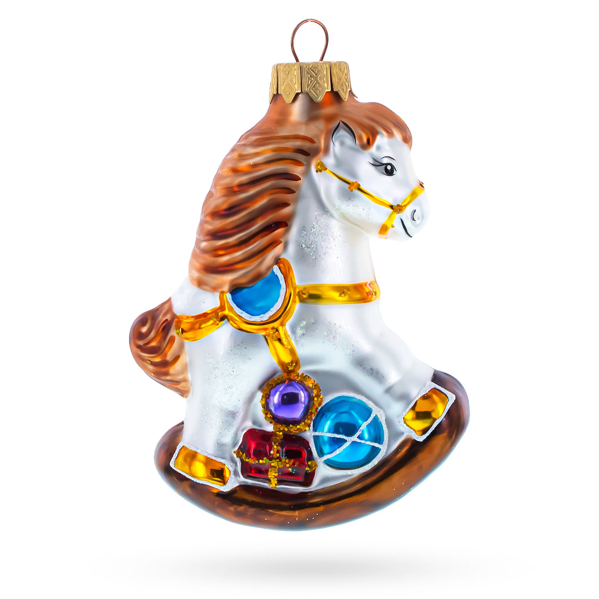 Buy Christmas Ornaments Animals Farm Animals Horses by BestPysanky Online Gift Ship