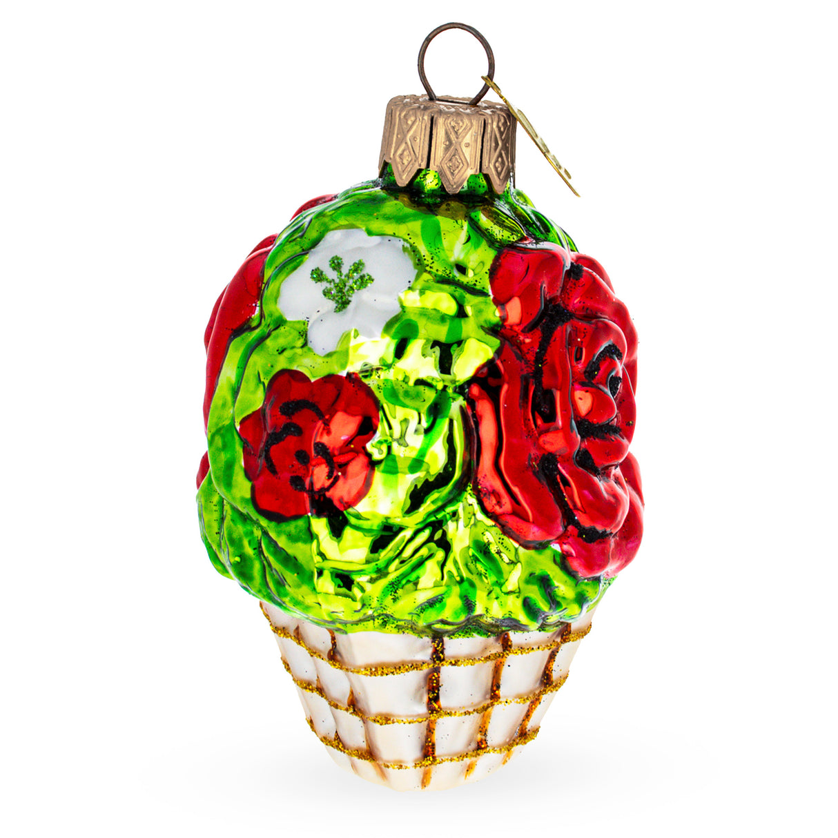 Buy Christmas Ornaments Flowers by BestPysanky Online Gift Ship