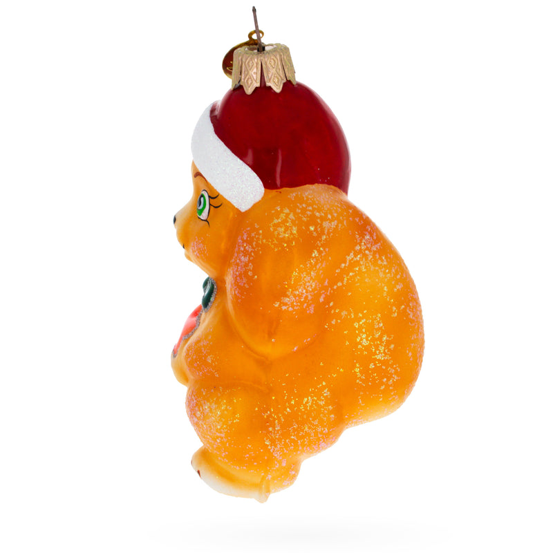 Buy Online Gift Shop Squirrel with Star Glass Christmas Ornament
