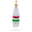 Hard Salami Glass  Christmas Ornament in Multi color,  shape