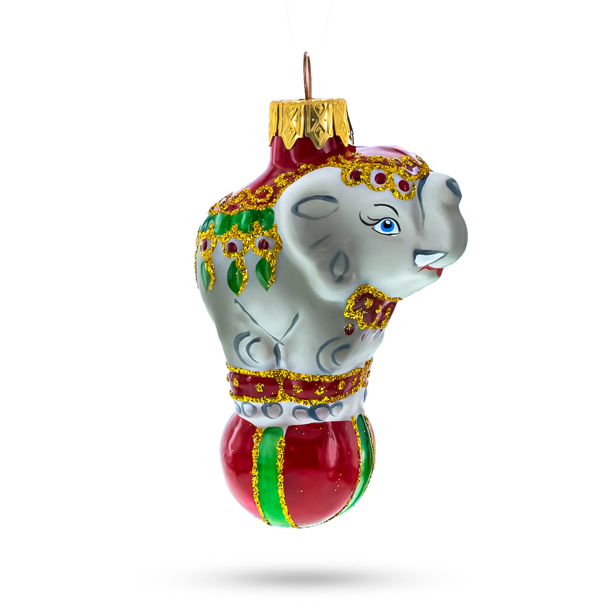 Buy Christmas Ornaments > Animals > Wild Animals > Elephants by BestPysanky Online Gift Ship