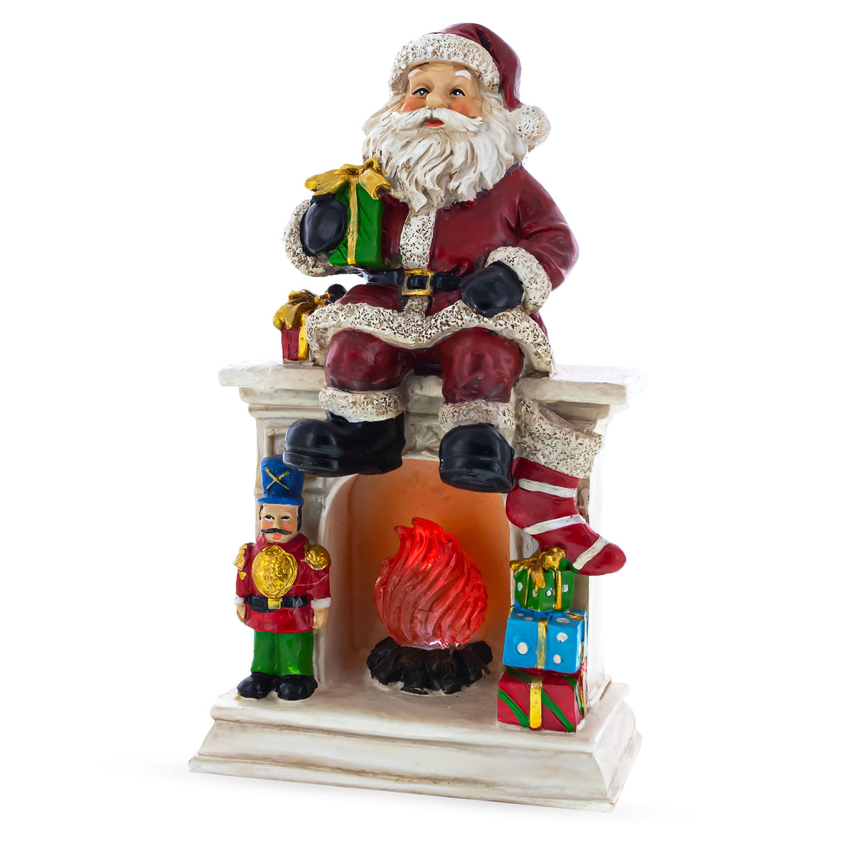 Buy Christmas Decor > Figurines > Santa > AL by BestPysanky Online Gift Ship