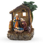 Holy Family Nativity Scene Figurine 6.15 Inches in Brown color,  shape